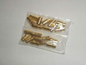 6mm slit springs Gold connector ( banana connector ) male * female 10 set ( large electric current correspondence ) connector a