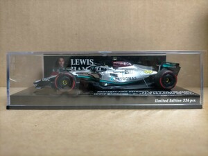 PMA 1/43 メルセデスAMG ペトロナス F1 W13 L.ハミルトン No.44 2022 ブラジルGP 2位表彰台 限定336台