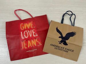 アメリカンイーグル　AMERICAN EAGLE 紙袋　ショッパー　入手困難品