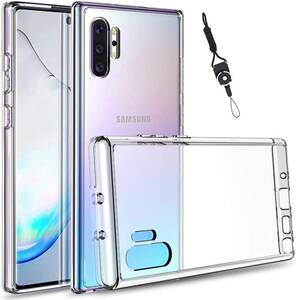 Galaxy Note10 Plus SC-01M / SCV45 用のケース クリア カバー TPU 薄型 耐衝撃 落下防止/指