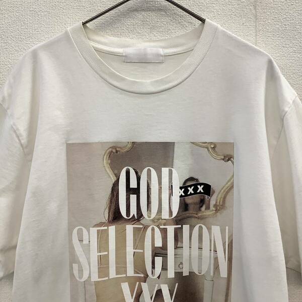 GOD SELECTION XXX ゴッドセレクション トリプルエックス Tシャツ 白 size S 79134