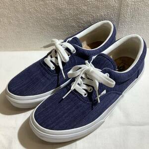 VANS バンズ ERA エラ ローカット スニーカー 26.0cm ブルー 79608