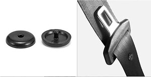 [ prompt decision ] pack car seat belt stopper button 2 pair 