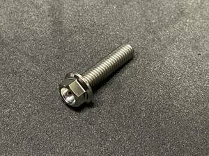  titanium flange bolt M6×25mm P1.0 64TITAN