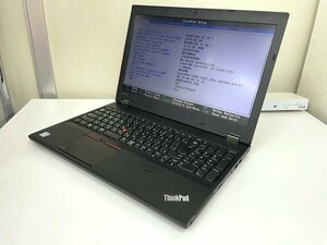 【UEFI起動確認済み／中古】ThinkPad L570 【20J9-S37S00】 (Core i5-7200U, RAM4GB, HDD無し[OS無し]) ★本体＋ACアダプタ