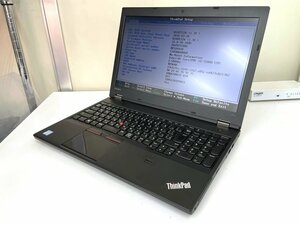 【UEFI起動確認済み／中古】ThinkPad L570 【20J9-S37S00】 (Core i5-7200U, RAM4GB, HDD無し[OS無し]) ★本体＋ACアダプタ　⑥