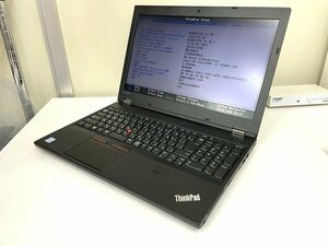 【UEFI起動確認済み／中古】ThinkPad L570 【20J9-S37S00】 (Core i5-7200U, RAM4GB, HDD無し[OS無し]) ★本体＋ACアダプタ　⑤