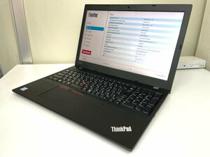 【UEFI起動確認済み／中古】ThinkPad L590 【20Q7-000EJP】 (Core i5-8265U, RAM8GB, HDD無し[OS無し]) ★本体＆ACアダプタ