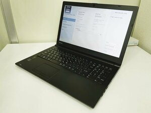 【ジャンク／BIOS起動確認】dynabook Satellite R35/M [PB35MGAD483AD71] (Core i3-4005U, RAM4GB, HDD無し) ★ACアダプタ付き●K/B不良