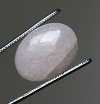 27.2ct　天然石　ピンククォーツ　オーバル　カボション　2個セット_画像5