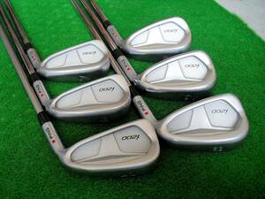 PING　i200　アイアン　パワースペック　5～PW　6本セット　ライ角コード　赤(レッド）