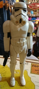 70s vintage starwars stormtrooper figure kenner Star Wars Stormtrooper figure Old kena-