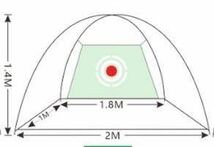 ★送料無料 新品 ゴルフ 練習ネット チッピング ボールネット 屋外 庭 自宅練習_画像4