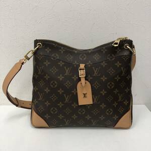 ⑰LOUIS VUITTON ルイヴィトン オデオン NM MM ショルダーバッグ BRW ブラウン PVC モノグラム キャンバス M45355 AH3270