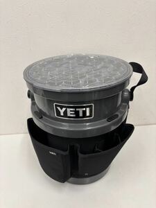 ⑰YETI camp supplies gray load out bucket cover set 