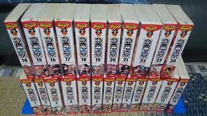 中古コミック コンビニ版 one-piece ワンピース 全1～24巻 ※2021～22年の全巻初版 (集英社 尾田栄一郎)