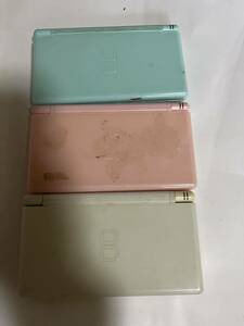 ジャンクNintendo 任天堂 ニンテンドー DS lite まとめ3点