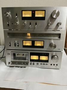 PIONEER Pioneer SA-7600II усилитель /TX-7800II тюнер /CT-405 аудио комплект электризация проверка settled 