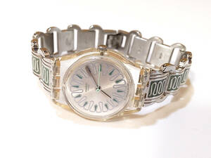 【 稼働中 】 Swatch AG 2007 Urban Fashion LK290G Quartz Watch for Women スウォッチ クオーツ 腕時計 女性向き