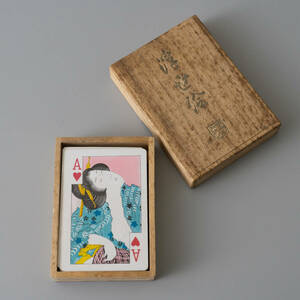 ローヤルトランプ 浮世絵 レトロ 日本画 春画風 遊女 美人画 艶画 玩具 カード ROYAL PLAYING CARDS
