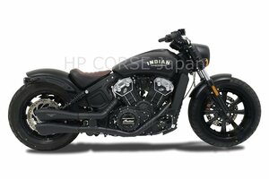 INDIAN SCOUT / SIXTY / BOBBER スリップオンマフラー HP CORSE エイチピーコルセ