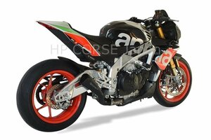 APRILIA TUONO V4-R 2017～UP スリップオンマフラー HP CORSE エイチピーコルセ