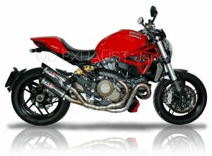 DUCATI MONSTER 1200 1200/S 2013～2016年式 QD EXHAUST スリップオンマフラー