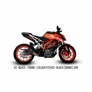 KTM DUKE 390 ,RC390 2017～2020 AUSTINRACING スリップオンマフラー オースティンレーシング