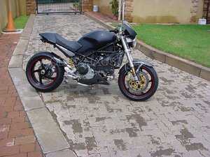 DUCATI MONSTER S4R 2004～2006年式 QD EXHAUST スリップオンマフラー