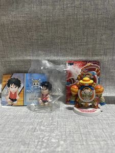 ワンピース　ルフィフィギュア　ゆけゆけぼくらのチョッパーマン ONE PIECEフィギュアコレクション　レトロ　当時物　