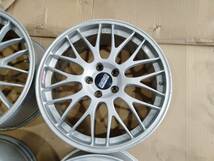 BBS Racing DTM 19インチ PCD 114.3 5穴 RG353 8.2J RG341 9.2J +38 アルミ ホイール クラック修理済み 8J 8.5J 9J 9.5J_画像4