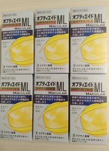 043-6　オプティエイドML MACULAR 90粒 6箱セット オプティエイド エムエル マキュラ オプティエイドエムエル