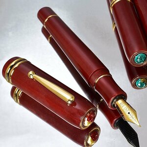 **1 name [WANCHER/ one tea -] bakelite * maru n( the 7 treasures fountain pen ) durability material rotation . go in type the 7 treasures . industrial arts M middle character new goods outlet /M402MA*