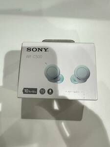 1円スタート ジャンク品 ソニー　SONY ワイヤレスイヤホン WF-C500G GREEN ①