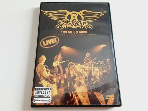 国内正規セル版DVD＋CD エアロスミス Aerosmith YOU GOTTA MOVE