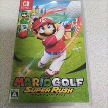 ★送料無料、980円〜★マリオゴルフ　スーパーラッシュ　ニンテンドースイッチ　ソフト_画像1