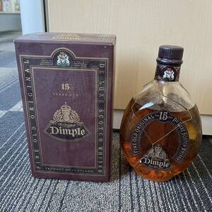 【T0503】※２０歳未満の者に対する酒類の販売はしません※未開栓 Dimple ディンプル 15年 スコッチ ウイスキー 750ml? 43%? 古酒 