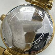 【TS0507】MICHEAL KORS マイケルコース クォーツ 腕時計 MK-5989 ゴールドカラー ファッション小物 服飾小物 コレクション_画像6
