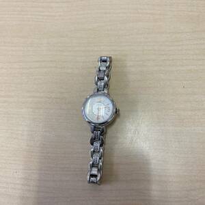 【TM0503】 JAXIS 腕時計 クォーツ 不動品 CL16 レディース シルバーカラー キズあり 汚れあり