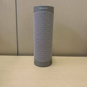 【T0513】SONY ソニー SRB-XB23 ワイヤレス スピーカー グレー 灰色 音楽機器 typeC オーディオ機器 本体 動作確認済み bluetooth 