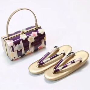 振袖用、草履バッグセット