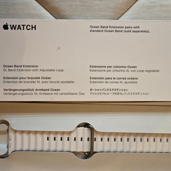 Apple Watch Ultra オーシャンバンド エクステンション ホワイト