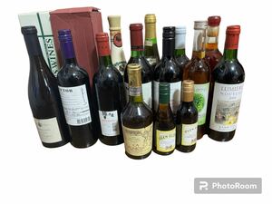 16本ワインセット ソラリス・ユヴェンタ・ルージュ蔵直ワイン　登美　など　古酒