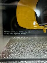 ★HONDA NSX 3.2 1997 Indi go Yellow 1/43 【sideriver Special Model 960 台限定】★美品!_画像2