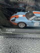 1/43 ミニチャンプス フォード GT 2006 （ライトブルー）_画像3