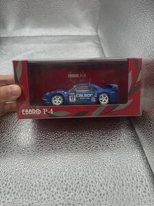 EBBRO エブロ 1/43 P412 P-4 カルソニック スカ イライン JGTC 2003 #12 ブルー