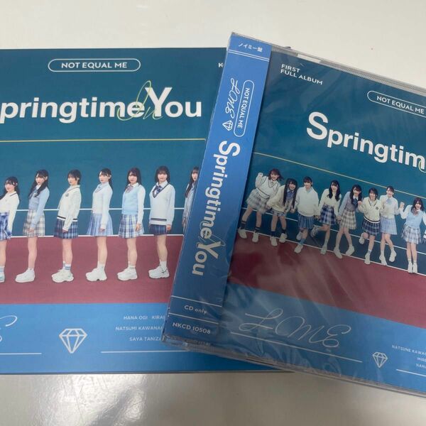 ≠ME ノイミー 1stアルバム Springtime In You 初回限定特別版 特典映像 武道館円盤