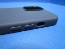 Spigen シュピゲン iPhone13ProMax ケース シリコン 4重構造 指紋防止 擦り傷防止 超薄型 超軽量 フィット ネイビー・ブルー_画像9