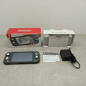 070） A 〈中古品〉ニンテンドーSwitch 本体 グレー HDH-001【動作確認/初期化済】