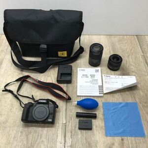 165 D / 1 jpy ~ Canon EOS Kiss M2 double zoom kit mirrorless single-lens digital camera Canon used 